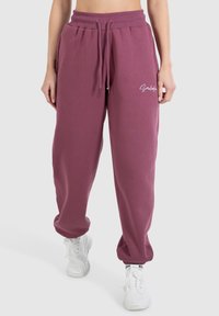 Smilodox Jogginghose - dunkel rose