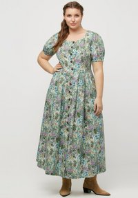 Ulla Popken Maxi šaty - green