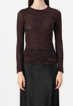 T-shirt à manches longues - dark brown