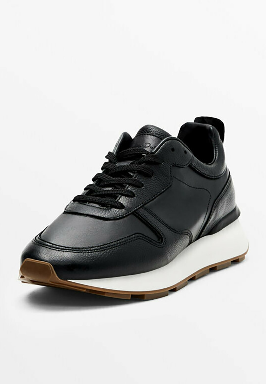 Massimo Dutti PREMIUM - Sneakers laag - black/zwart - Zalando.nl