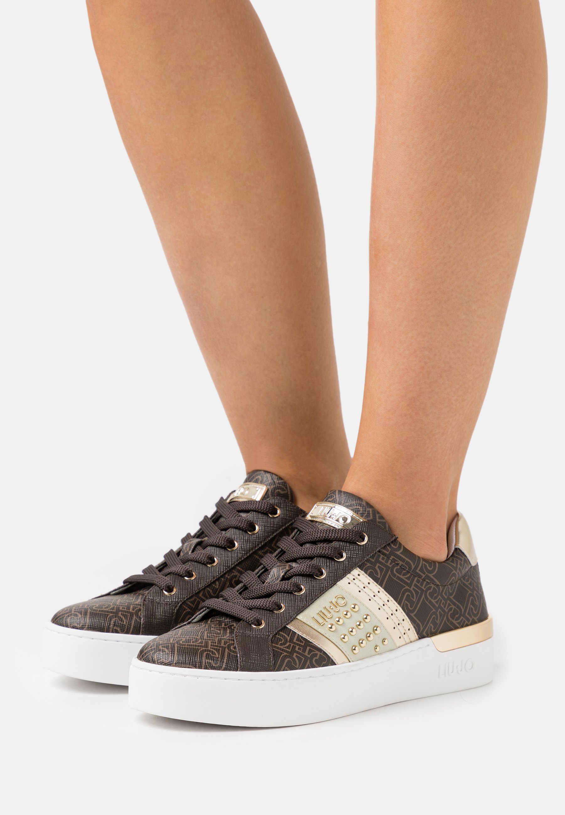 Liu Jo Jeans SILVIA - Baskets basses - brown/marron - ZALANDO.BE