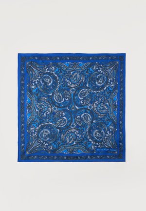 SCARF SQUARE - Selyemkendő - navy