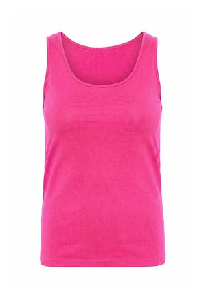 Studio Untold, STUDIO UNTOLD DAMEN GROSSE GRÖSSEN BASIC-TOP 724926 - Top - fuchsia pink
