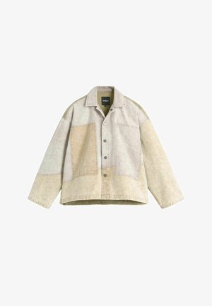 Desigual, GRADIENT PATCHWORK JACKET - Letná bunda - brown