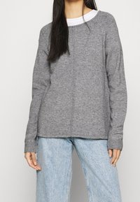 VILA Strickpullover - grey