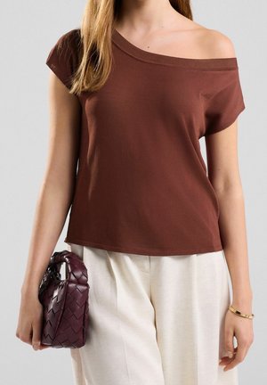 T-shirt imprimé - brown