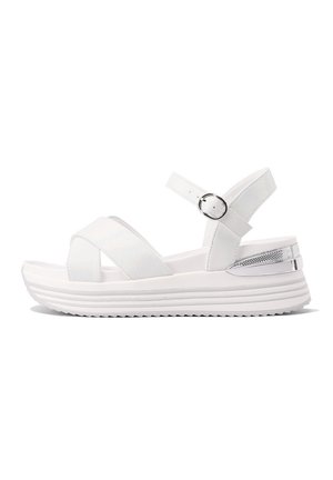 Queen Helena, Sandali con plateau - bianco