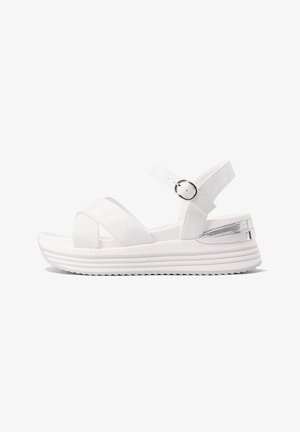 Queen Helena, Sandali con plateau - bianco