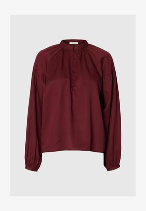 Selected, SHIRT LONG SLEEVED - Bluse - tawny port