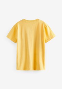 Next SHORT SLEEVE GRAPHIC STANDARD - Apdrukāts T-krekls - yellow shark snorkel