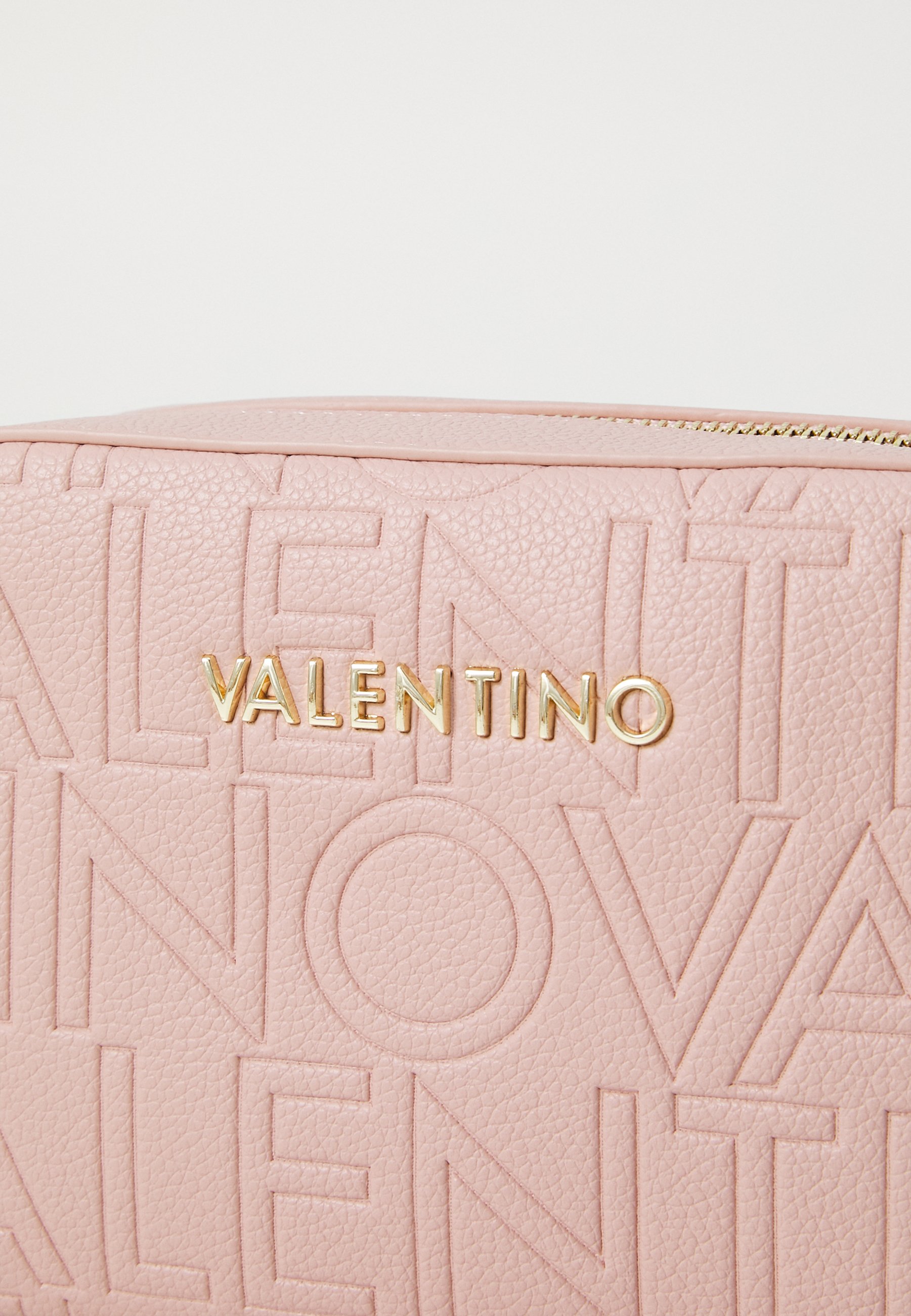 Borsa Tracolla Donna Dasein In Pelle Vegana Monogramma – Tote Lavoro Grande Con Pochette Abbinata, Rosa
