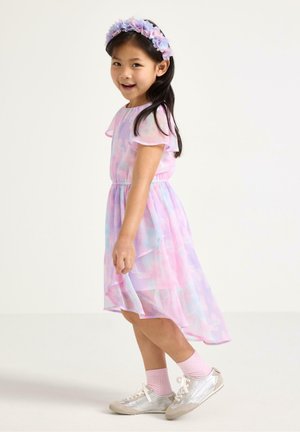 Lindex, LINDEX SHORT-SLEEVED DRESS LINDEX - Vestito casual - light pink