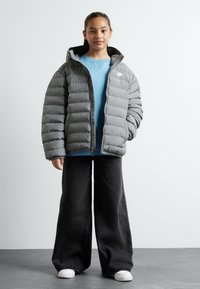 Nike Sportswear UNISEX - Zimska jakna - smoke grey/white