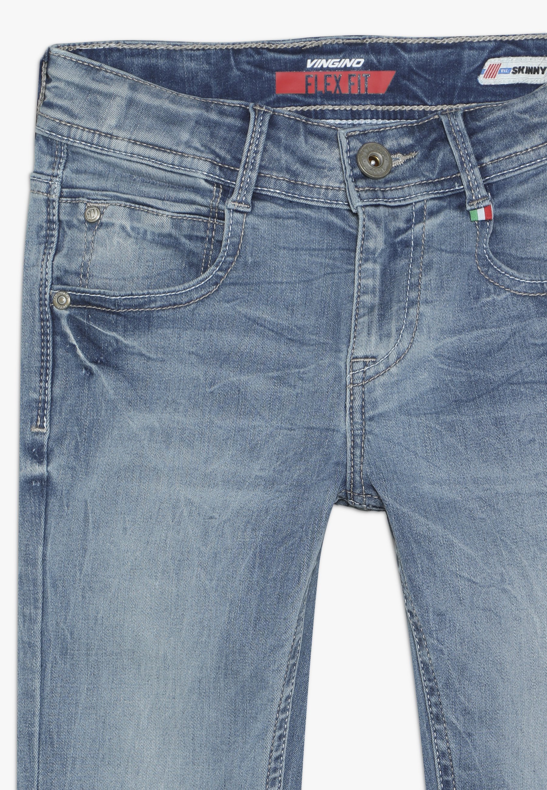 Vingino APACHE - Jeans Skinny Fit - mid blue wash/blue denim - Zalando.de