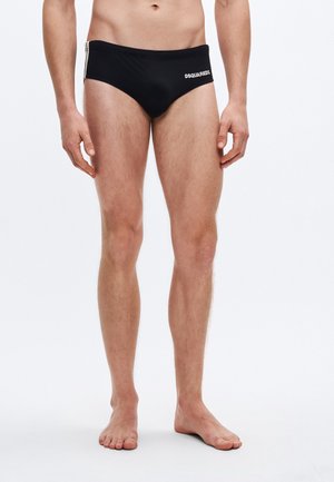 SUNSET CHASER LOGO SWIM BRIEF - Αγωνιστικό μαγιό - black