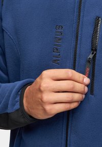 Alpinus Felpa con zip - dark blue