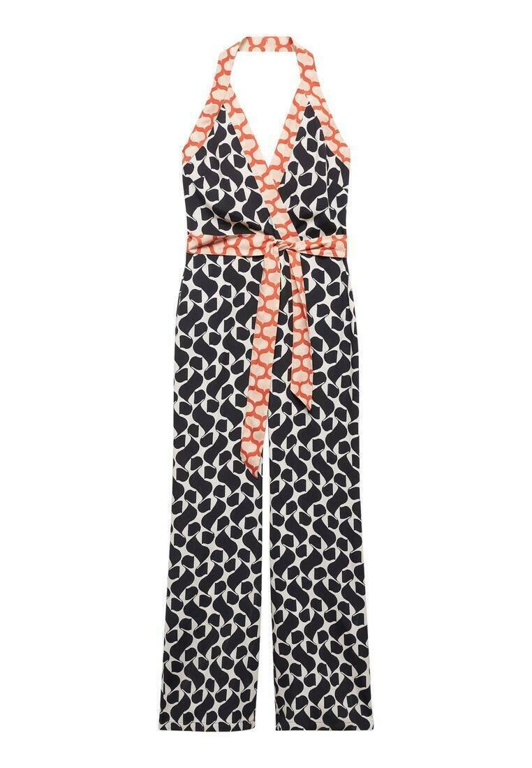 Mango Jumpsuit zwart