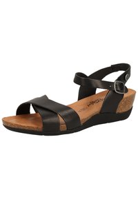 Cosmos Comfort Sandály na platformě - schwarz