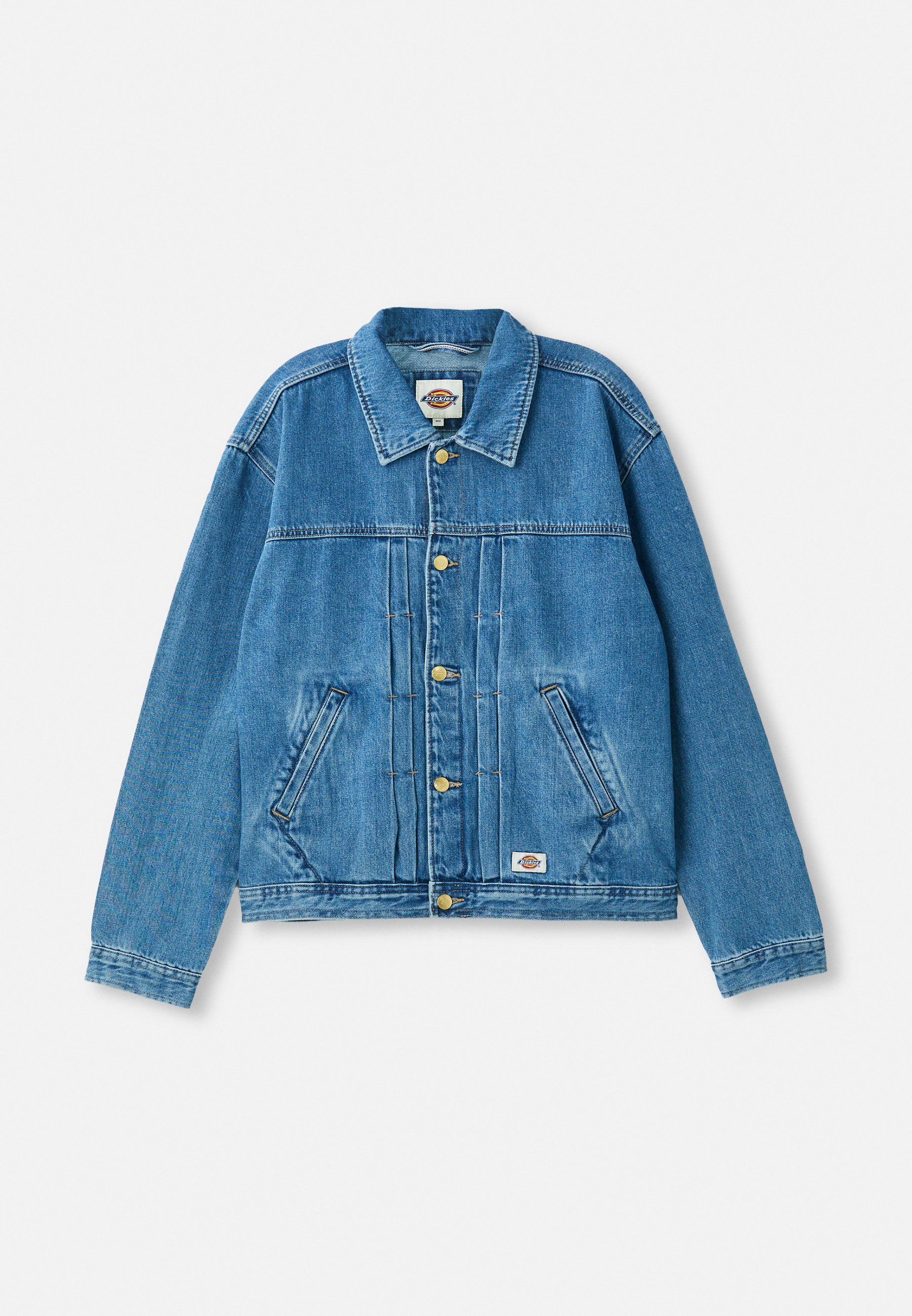 Dickies TRUCKER JACKET - Denim jacket - archive wash/blue denim