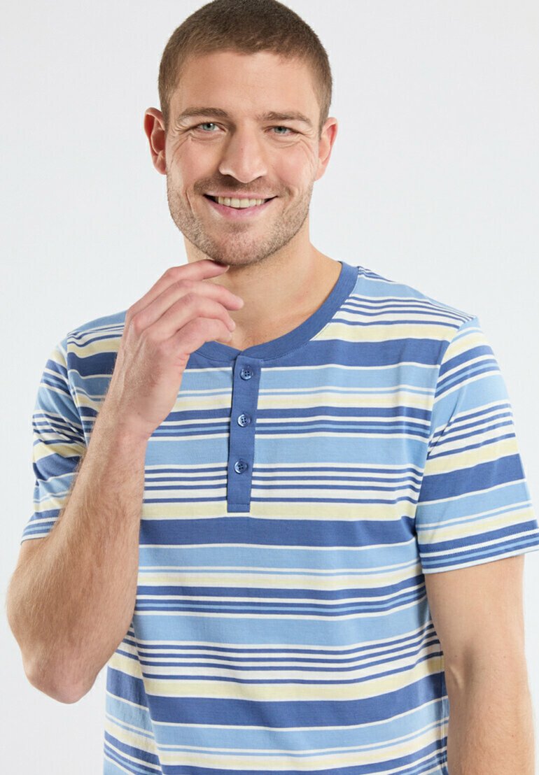 Pyjama Armor Lux Homme Striped Pyjamas – Lightweight Cotton Men