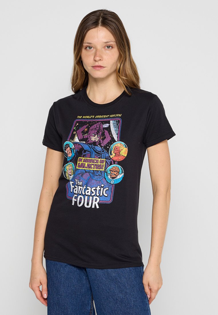 Marvel T-shirt print zwart