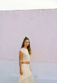 Stradivarius Blouse - light yellow