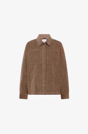 Cecil, FEINCORD OVERSHIRT MIT BRUSTTASCHEN - Chemisier - earthy taupe