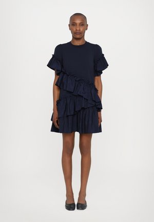 KENDRIA DRESS - Trikoomekko - navy