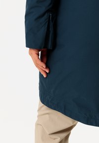 Vaude ANNECY 3IN1  - Pūkinis paltas - dark sea nordic blue