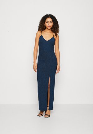 WAL G. EXCLUSIVE NYE GLITTER QUICKSTEP MAXI - Maksi garuma kleita - electric blue