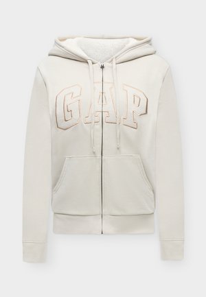 GAP, FRANCHISE - Sweat zippé - moonstone