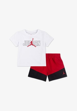 STACKED MIXED UNISEX SET - Shorts - gym red