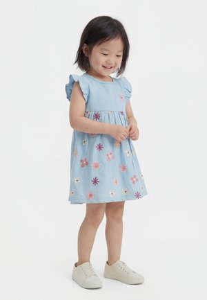 Jacky Baby KURZARM - Kjole - light blue denim