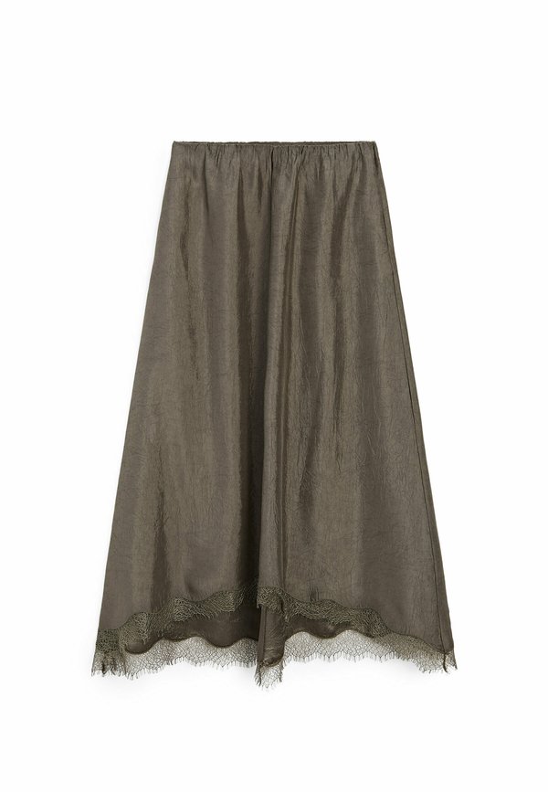 A-line skirt - BEIGE4