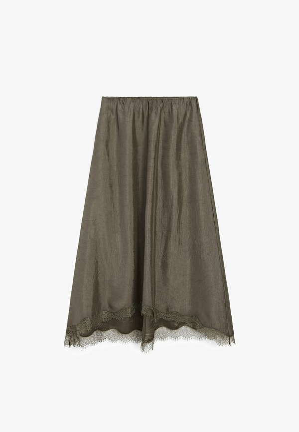 A-line skirt - BEIGE4