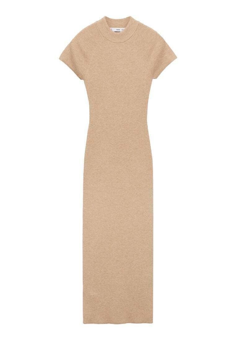 Mango Shift dress - sand - Zalando.ie