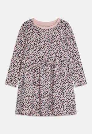 LEOPARD DRESS - Jersey dress - pink