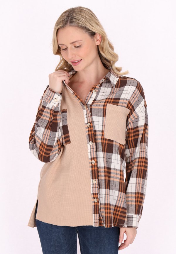 Leichte Jacke - beige multicolor