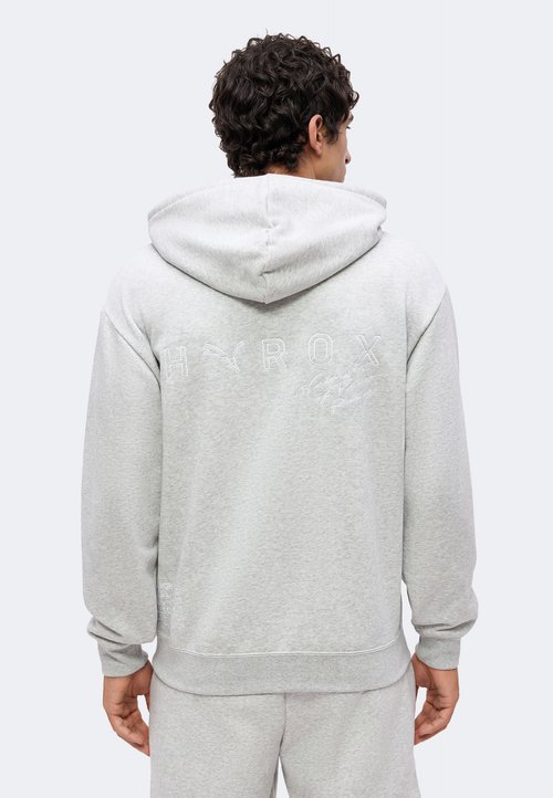 PUMA X HYROX HEAVYWEIGHT HOODIE - Hoodie - light gray heather — photo 3
