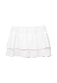 RUFFLED - A-linjekjol - white