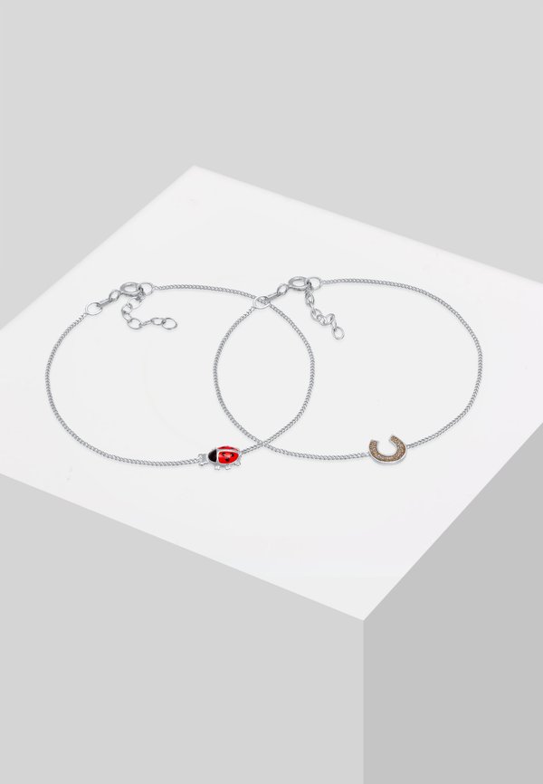 HORSESHOE LADYBUG – Armband – silberfarben