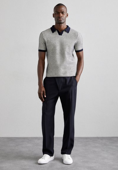 ASPESI Poloshirt - navy/white