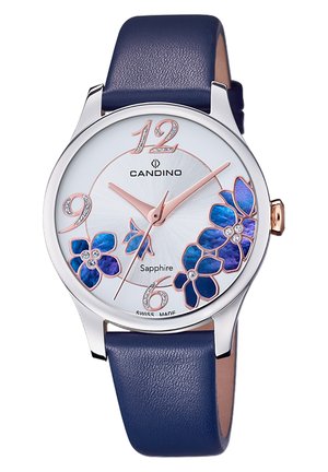 ELEGANCE SAPPHIRE - Montre - dunkelblau/silber/rosegold