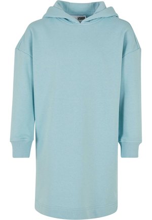 OVERSIZED TERRY - Day dress - oceanblue