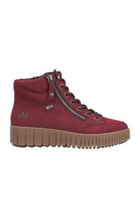 Rieker Bottines à lacets - rot
