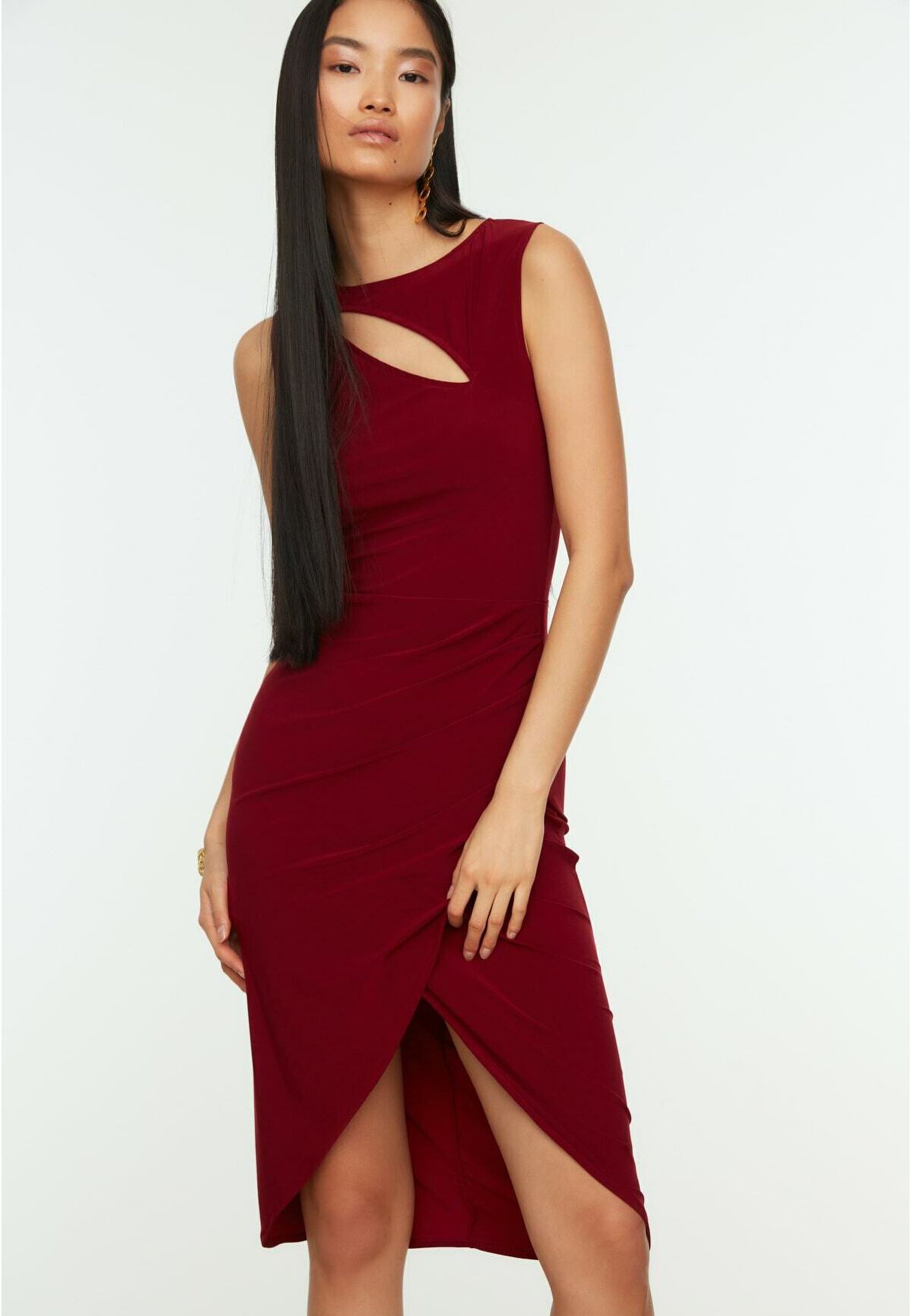 Trendyol de cóctel - burgundy/rojo - Zalando.es