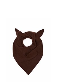 BANDANA - Scarf - mottled dark red