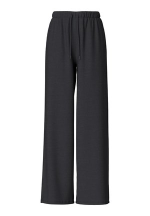 Pieces, PCCHILLI HW NEW WIDE SWT PANTS NOOS BC - Παντελόνι φόρμας - black