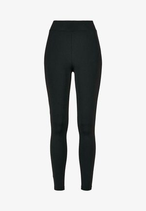 Urban Classics LADIES HIGH WAIST TECH LEGGINGS - Tamprės – kelnės - black