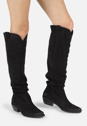 Cowboy/Biker boots - black